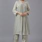 Sage Green Alia Cut Kurta Set