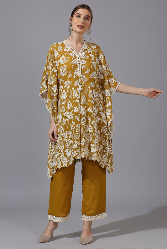 Medallion Floral Kaftan