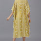 Yellow White Kaftan