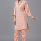 Light Pink Kuta & Pant Set