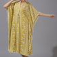 Yellow White Kaftan