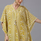 Yellow White Kaftan