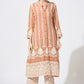 Peach Organza Salwar Set