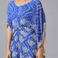 Blue Bandini Ring Kaftan Set