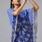 Blue Bandini Ring Kaftan Set