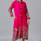 Rani Pink Jungle Shirt Dress