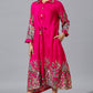 Rani Pink Jungle Shirt Dress