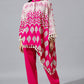 Rani Pink One Side Poncho Set