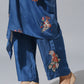 Blue Jungle Pant Set