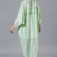 Mint Green Long Cowl Dress