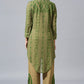 Beige Green Aarif Shirt Set