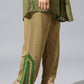 Beige Green Aarif Shirt Set