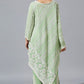 Sage Green One Side Poncho Set