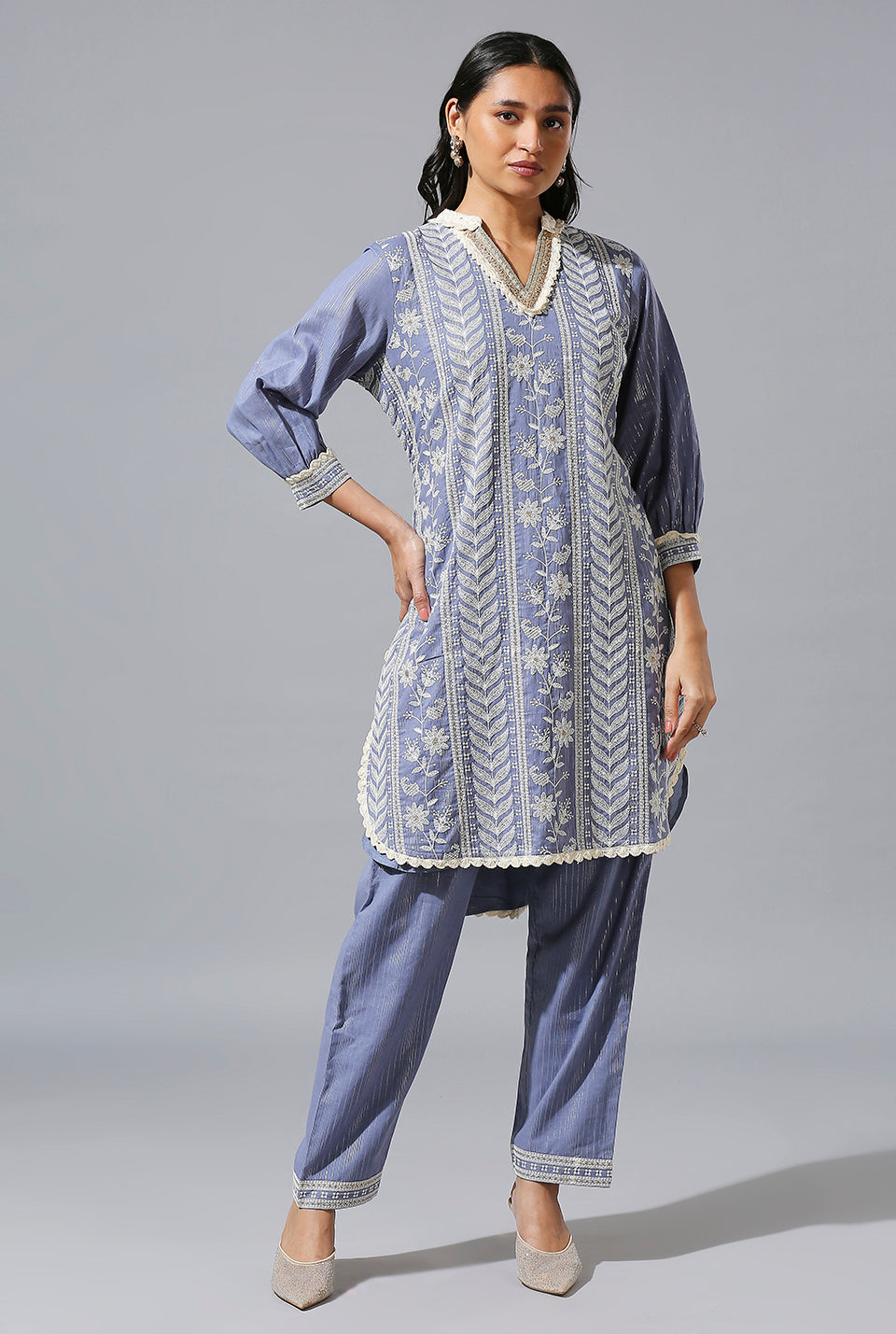 Blue salwar set