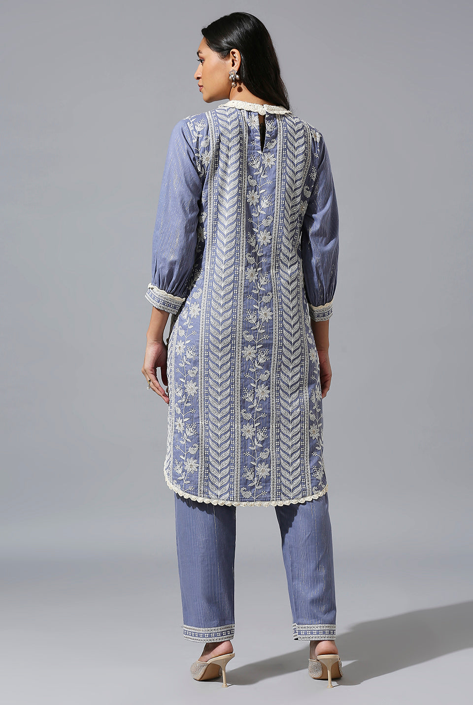 Blue salwar set