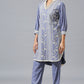 Blue salwar set