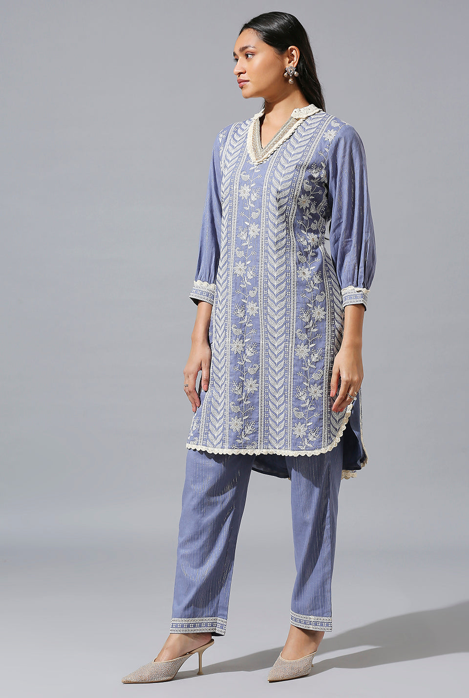 Blue salwar set