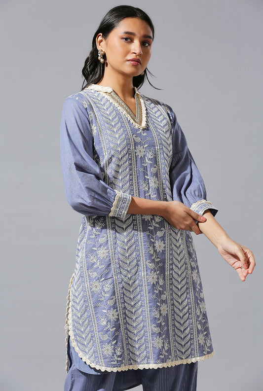 Blue salwar set