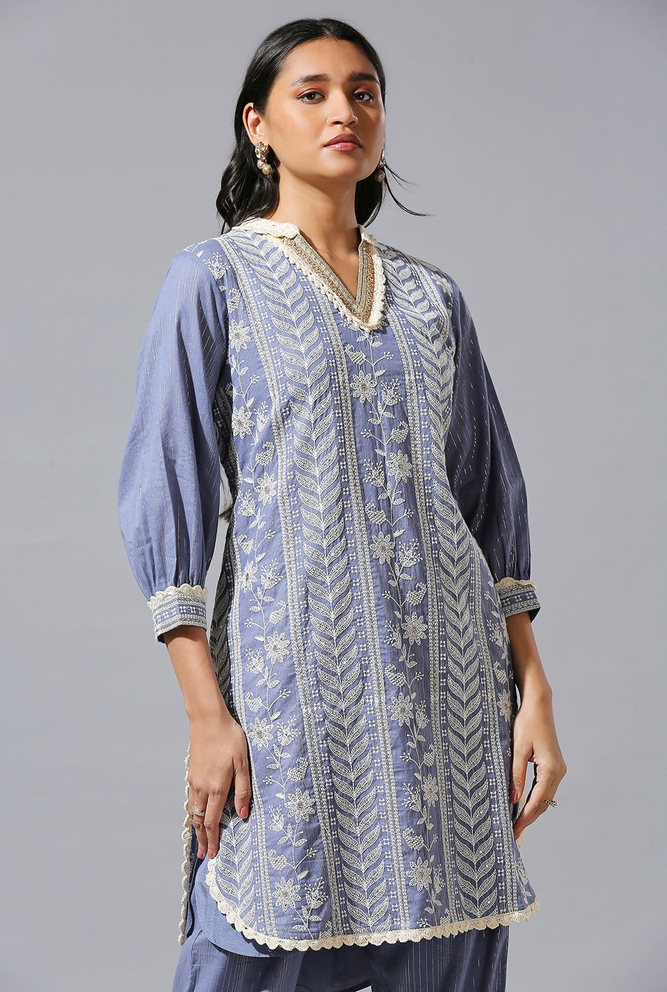 Blue salwar set