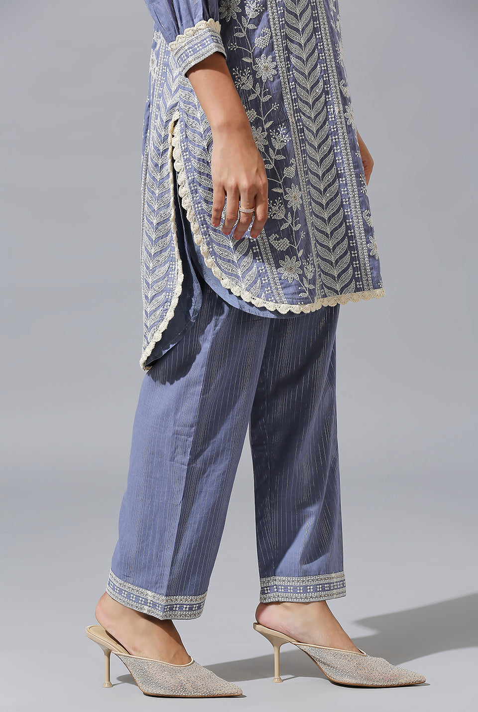 Blue salwar set